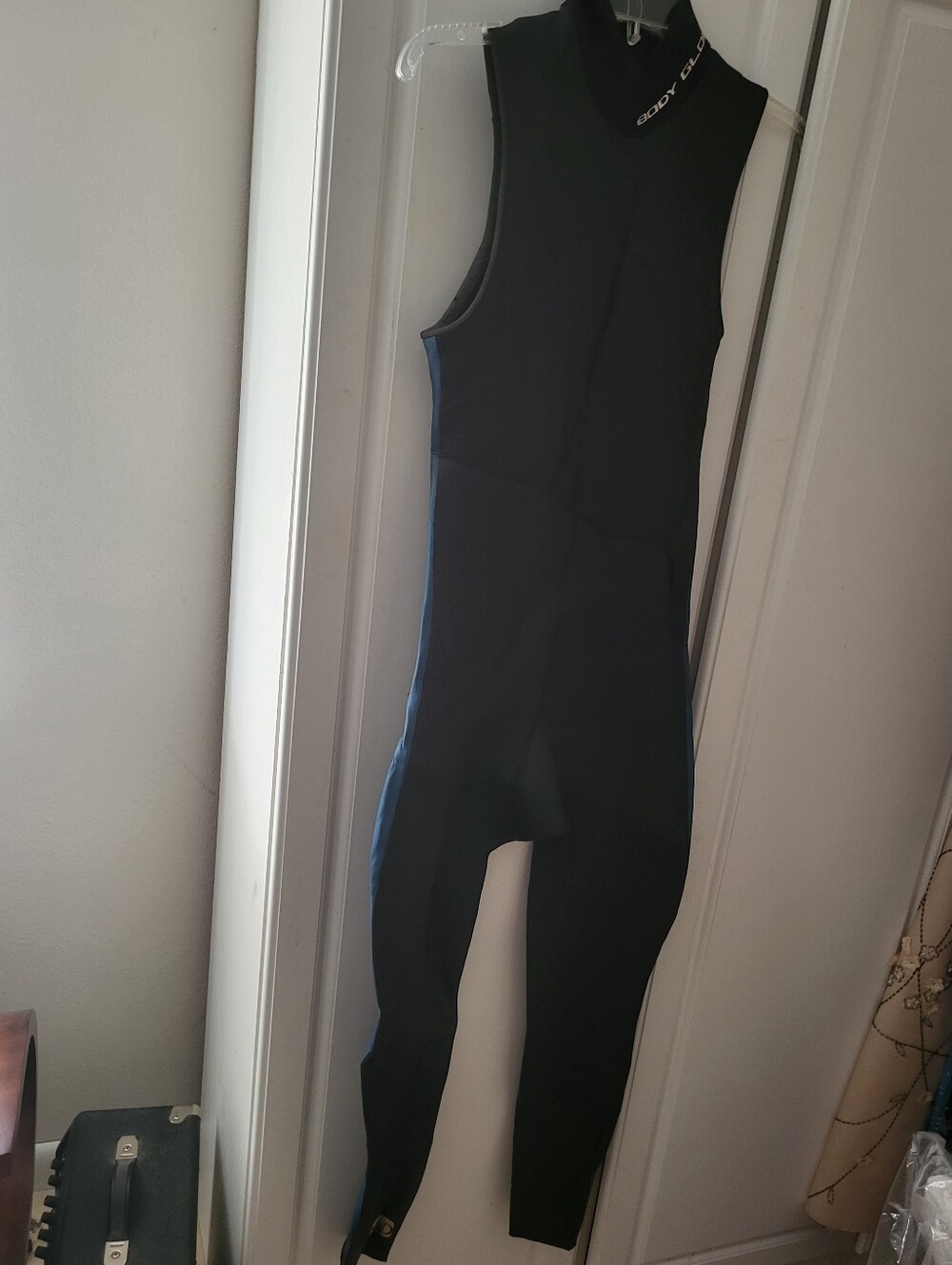 Neoprene Full Body Wetsuit Sleeveless Front Zip Men's Size XS